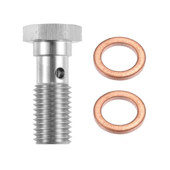 X AUTOHAUX AN4 Filetage Turbo Frein Ligne Banjo Boulons Double Banjo Boulon 30mm X AUTOHAUX AN4 Filetage Turbo Frein Ligne Banjo Boulons Double Banjo Boulon 30mm