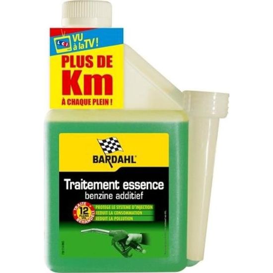 TRAITEMENT CARBURANT ESSENCE BARDAHL 500ml - Cdiscount Auto
