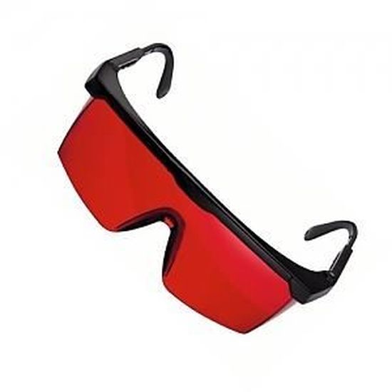Lunette vision laser rouge deals