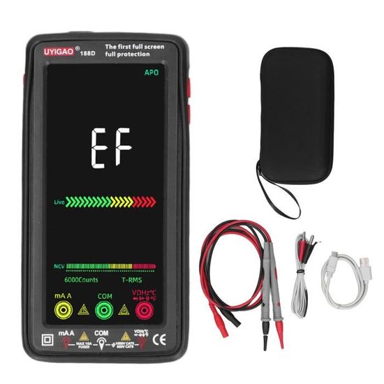 Multimètre Numérique Intelligent Rechargeable
