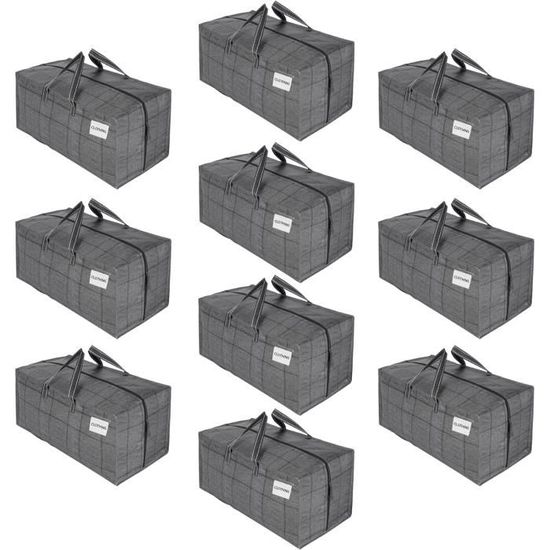 Lot De 5 Sacs Type IKEA FRAKTA - 71L - Déménagement/Courses - Pliables & Étanches