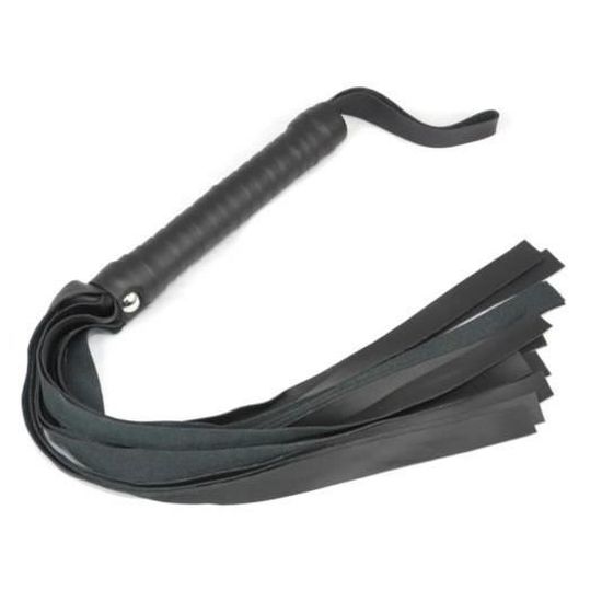 Mini Fouet En Cuir 3 Pieds / 91 Cm De Longueur 8 Brins De