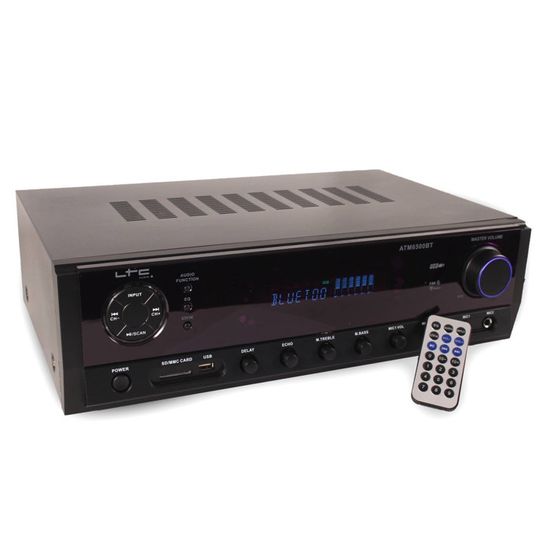 AMPLI HIFI STEREO KARAOKE 2x50W Cdiscount TV Son Photo
