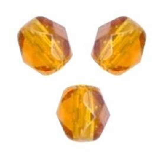 MEDIUM AMETHYSTE AMETHYST AB 50 Perles Facettes de boheme 4mm
