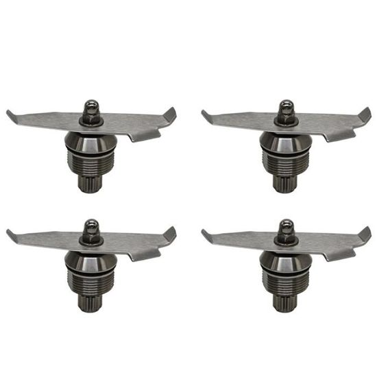 Lame De Rechange Pour Monsieur Cuisine Connect 1.0 - 4 Lames, 12 Dents - Acier Inoxydable