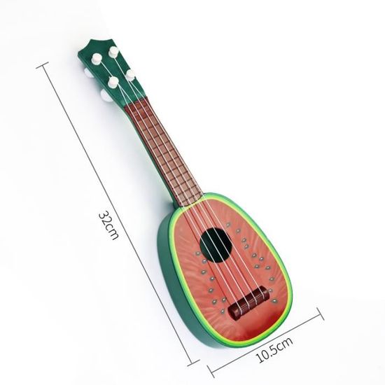 Jouet - KEEJAA - Mini guitare en forme de Fruit - Non électrique - Éducatif - Type de jeu