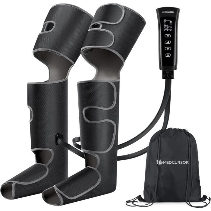 Masseur De Jambes à Pression D'air 360° - Rechargeable USB - Plusieurs Vitesses - Pour Circulation Sanguine