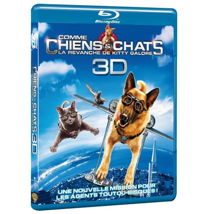 Blu Ray 3d Comme Chiens Et Chats La Revanche De Kitty Galore