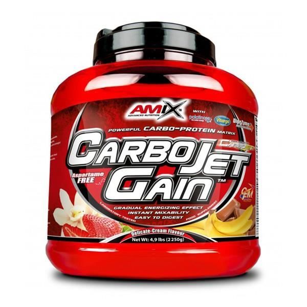 GLUCIDES - CARBOJET GAIN 2,25 KG. FRAISE
