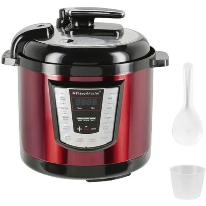 AUTOCUISEUR FLAVORMASTER ROUGE