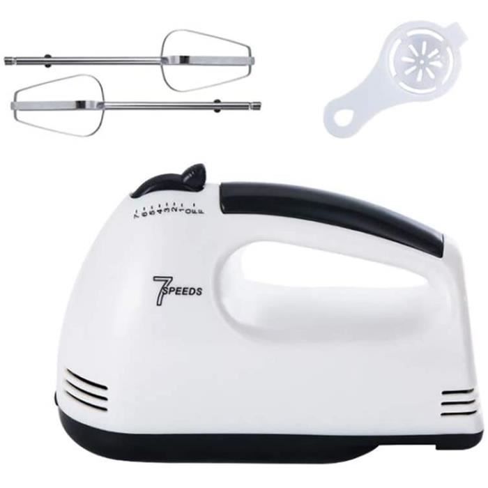 J-Robot Pâtissier Batteurs Sur Socle LB P-0668 Beaters, 7 vitesses, l'acier inoxydable malaxeurs et Handmixer durabilité et résistan