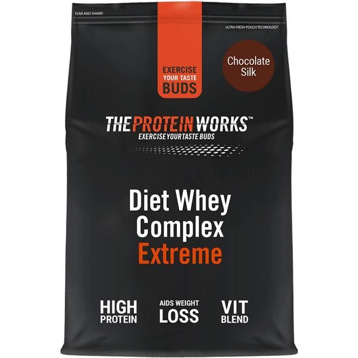 Protéine pour maigrir extreme - Shake diététique pauvre en graisses et en calories - Riche en vitamines et minéraux - THE PROTEI170