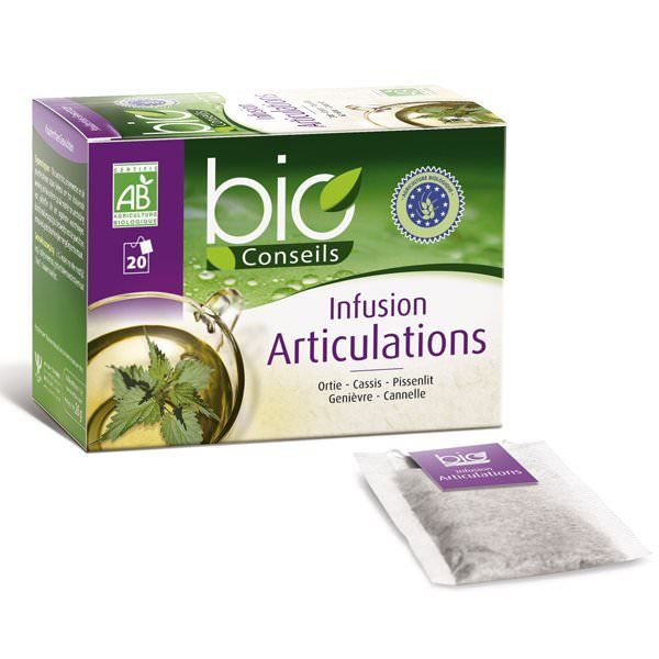 Infusion Articulations Bio - 20 sachets - Bioco…