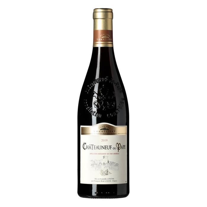 Club des Sommeliers 2019 Châteauneuf-du-Pape - Vin rouge des Côtes du Rhône