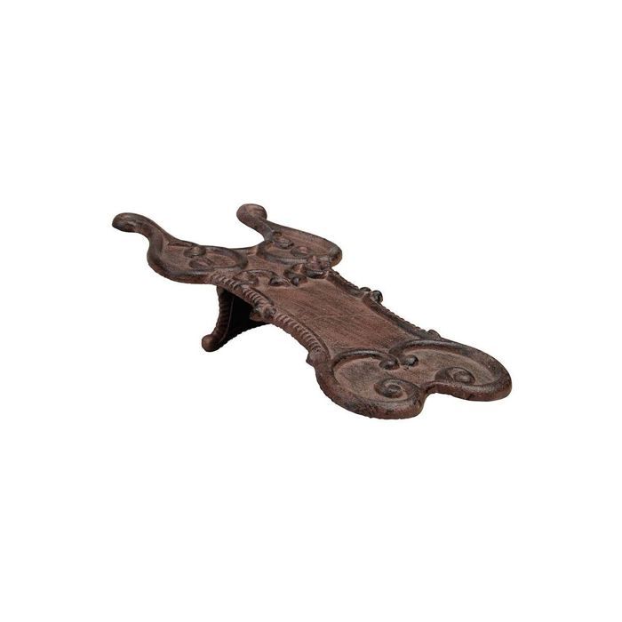 Tire-botte rouille en fer forgé 8x40x10cm