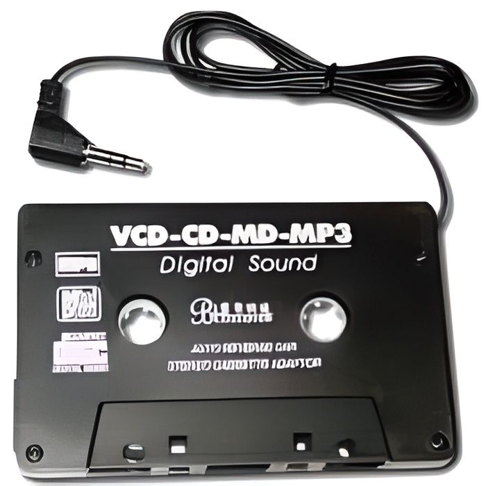 Adaptateur voiture Cassette pour lecteur MP3/CD