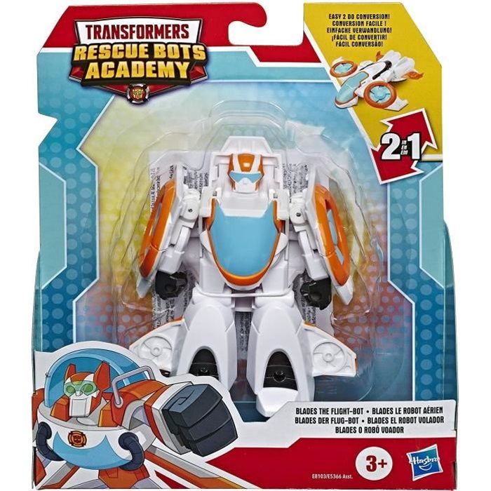 Transformers Rescue Bots Academy Rescan - E8103 - Figurine Blades le robot aérien - Neuf