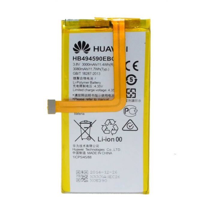 Batterie Originale Huawei HB494590EBC - Honor 7 (3000 mAh)