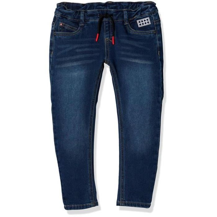 Lego Wear Duplo Girl Poppy 705, Jeans Bébé Fille, Bleu (Light Denim 32), 98 cm - 21082-32