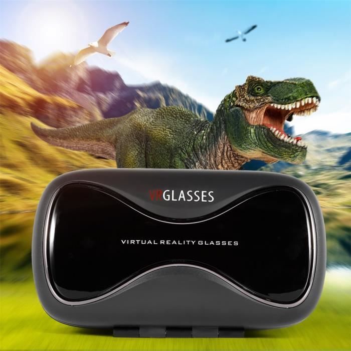 Lunettes de réalité virtuelle 3D pour la plupart des smartphones Version français