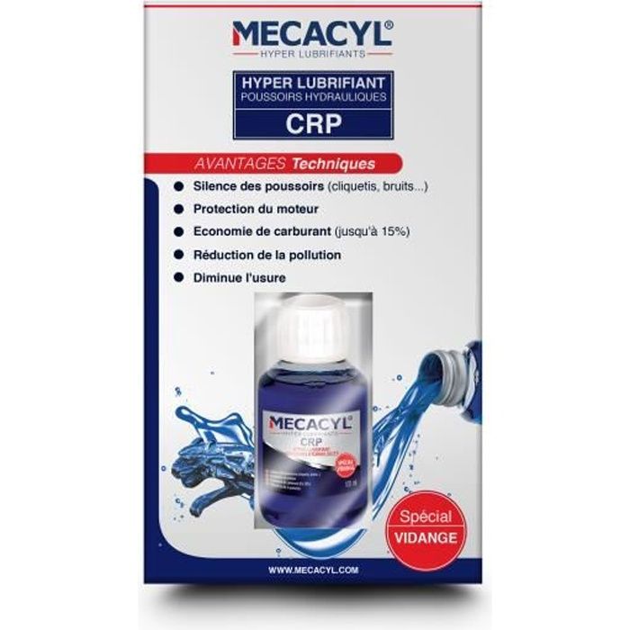 MECACYL CR-P Hyper-Lubrifiant spécial poussoirs hydrauliques tous moteurs - 100 ml