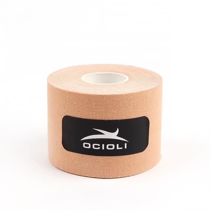 PROTEGE-CHEVILLES - CHEVILLERE,5 CM * 5 M Kinesiotape Élastique Pansement Adhésif Musculaire Bandes Football - Type skin