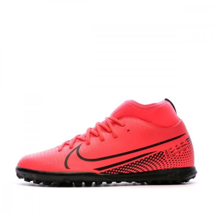 Chaussures de foot Rouges Enfant Nike Superfly 7 Club TF
