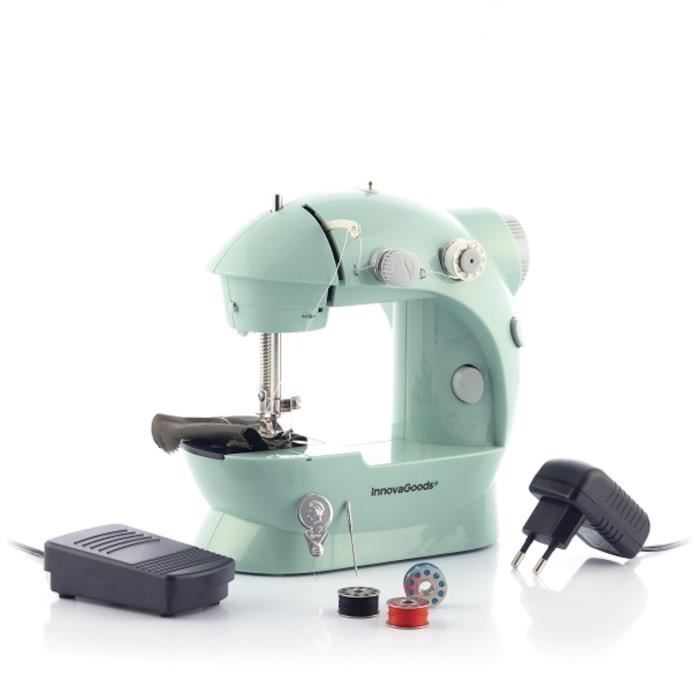MODEZVOUS - Machine à Coudre de Voyage, LED, Coupe-fil et Accessoires