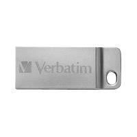 VERBATIM Store 'n' Go Metal Executive Silver - USB 2.0 Drive - 32GB- Argentée