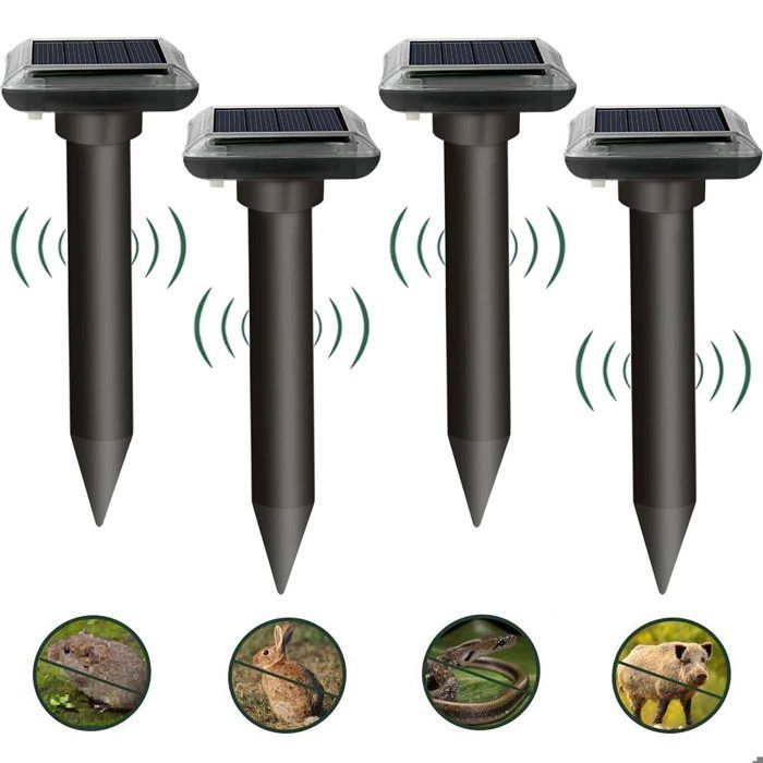 Grabacz 5X Répulsif à Ultrasons pour Taupes, Rongeurs et Serpents – Dispositif Anti-Nuisibles Ultrasonique, Alimenté par Piles (3 Piles D), Fréquence 400 Hz, Protège jusqu'à 600 m² (5 Grabacz 5X Répulsif à Ultrasons pour Taupes, Rongeurs et Serpents – Dispositif Anti-Nuisibles Ultrasonique, Alimenté par Piles (3 Piles D), Fréquence 400 Hz, Protège jusqu'à 600 m² (5