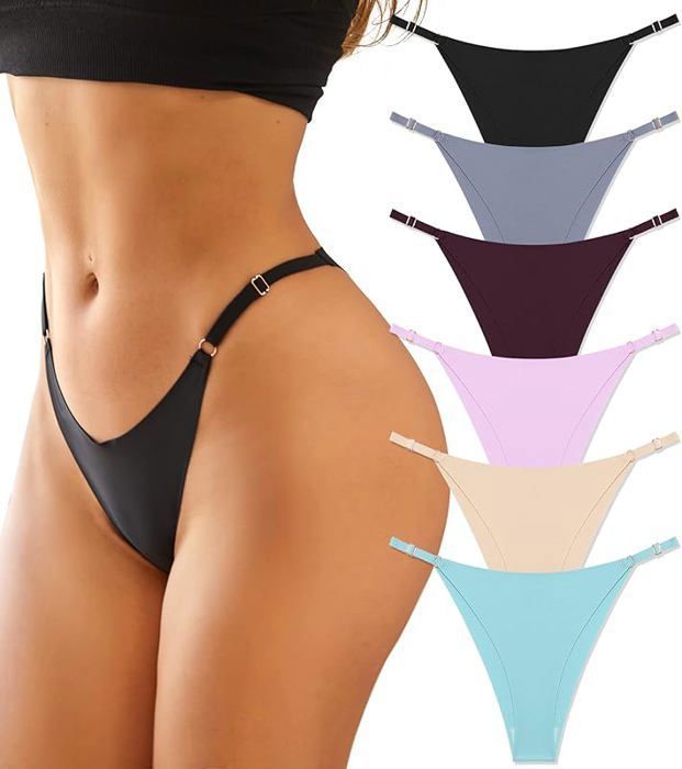 Femme en string invisible top