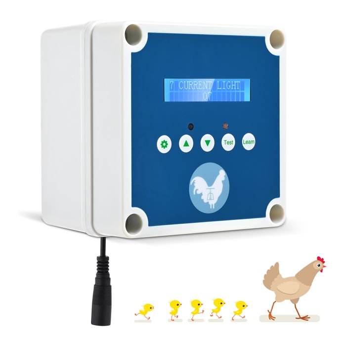 Meilleurs prix pour TTLIFE Porte de Poulailler AutomatiqueOuvre-Porte de Poulailler avec minuterie Fonctionnement sur Batterie et sur Secteur