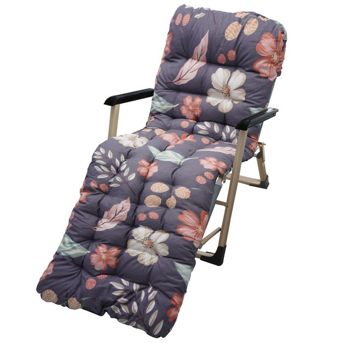 Mateju Coussin De Chaise Longue Jardin Exterieur, Coussin Bain De Soleil Chaise Longue Confortable Et Doux Coussins Transat Exterieur Épais Antidérapante Pour Terrasse Balcon (Rouge,48x170x8cm