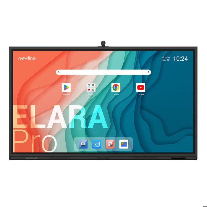 Écran interactif Newline Elara Pro TT 8623QCA+ 86 pouces 4K Android 13 Wi Fi 6 Caméra - vue 2