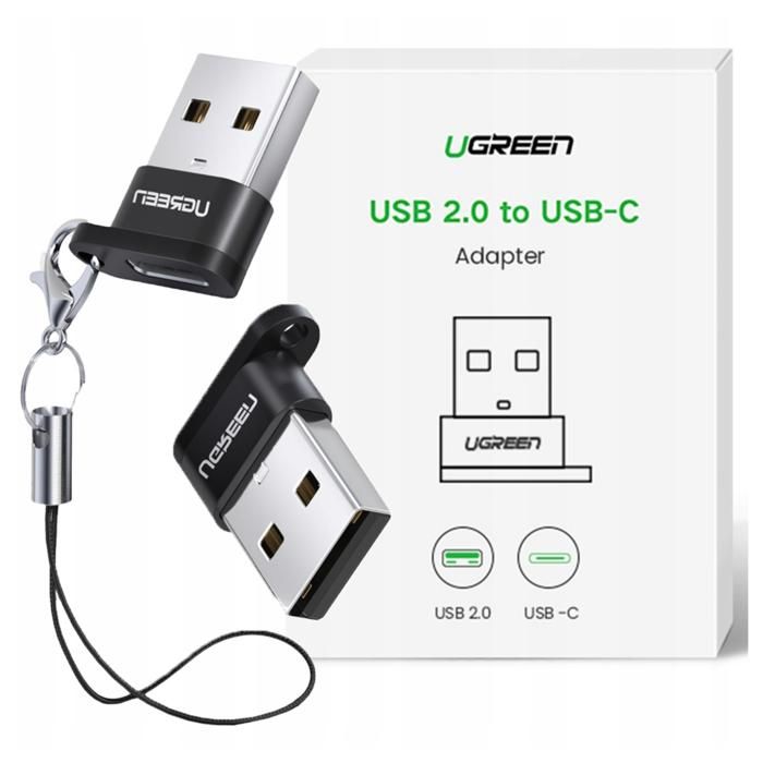 Adaptateur USB C vers USB A 2.0 UGREEN US280 Haute qualité Compact et léger