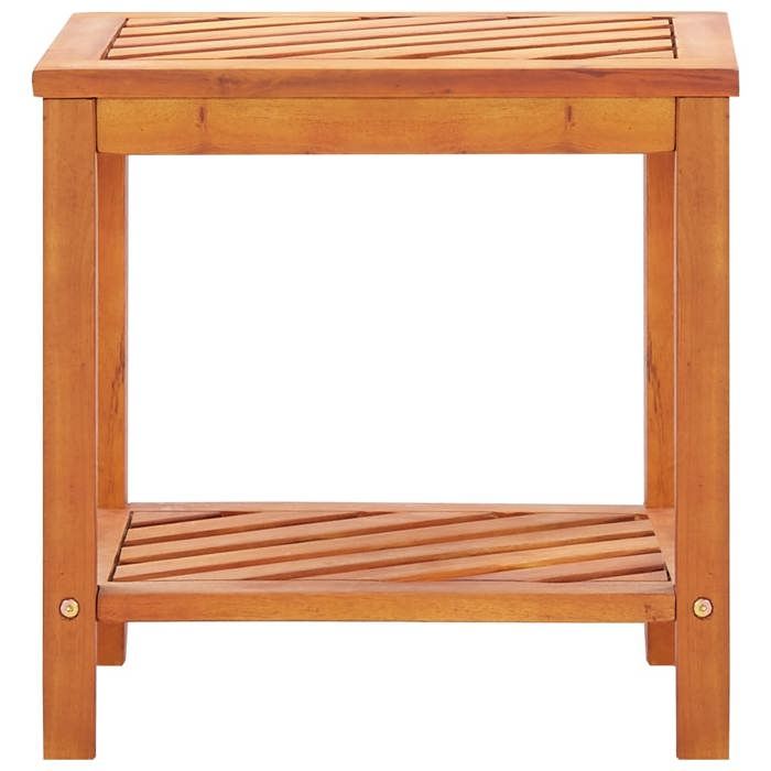 Table de salon Bois - Armoire basse Table dappoint Bois dacacia massif 45x33x45 cm@EU24943056