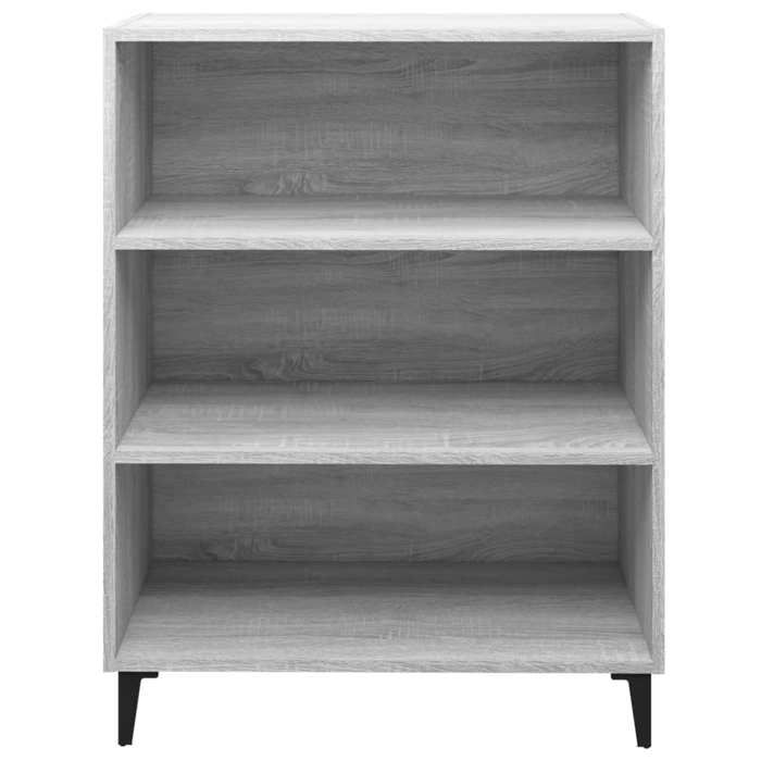 MGH - TOP Buffet de rangement - Cabinet/Commode Bois - Sonoma gris - 695x325x90 cm - Bois dingénierie LV1823