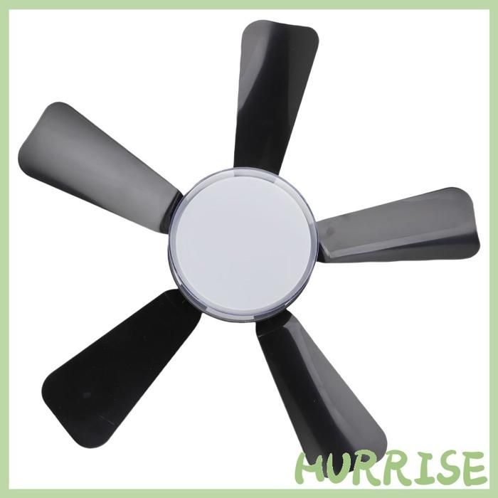 Garosa Ventilateur de plafond LED ( )Ventilateur De Plafond Avec Lumière 3 Couleurs Dimmable Calme LED Vent deco led Noir - Garosa