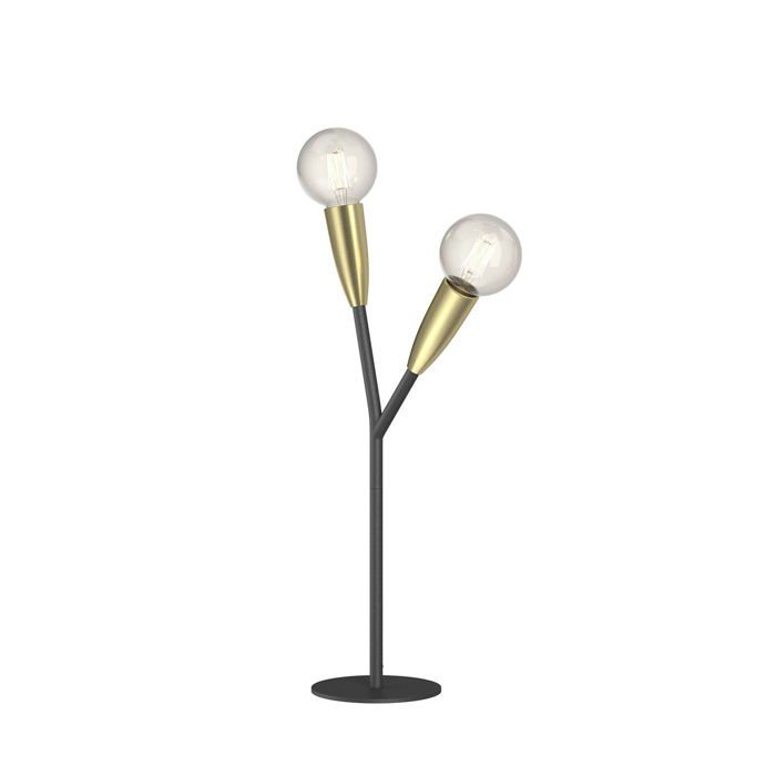 Lampe à poser - Lucande - lampe de chevet - - noir laiton Lampe à poser - Lucande - lampe de chevet - - noir laiton
