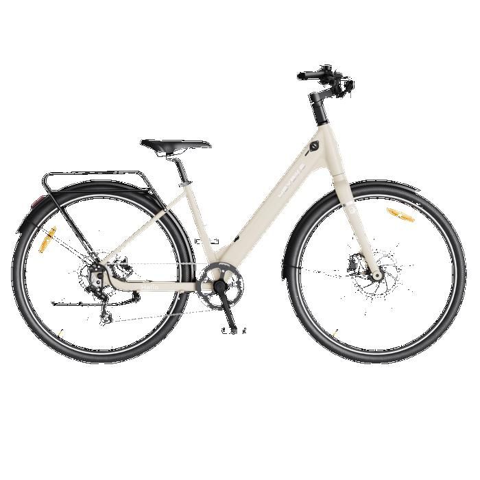 Vélo Électrique Urbain Femme HEYBIKE HelioU Longue Autonomie 80-100km Vitesse Légale 25km/h IPX5 Frein Hydraulique Shimano 7