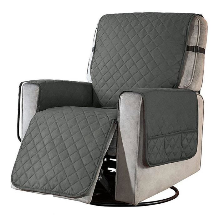 Housse De Protection Pour Fauteuil Relax – Patchwork 100% Laine Mérinos Avec Poches – Le Cocooning écolo Et Stylé !