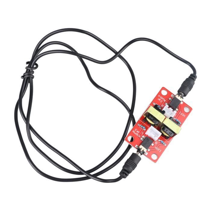 Suppresseur de bruit pour voiture électrique, stéréo, 10amp, filtre de