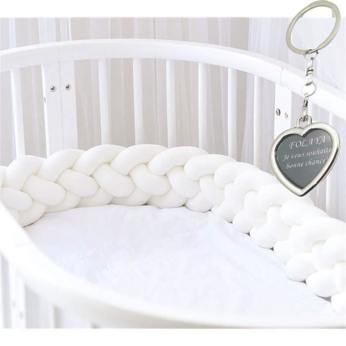 contour de lit coussin respirant 100/% coton Mod/èle de voitures, 150 cm pour fille et les gar/çon Tour de lit bebe Coussin Serpent B/éb/é