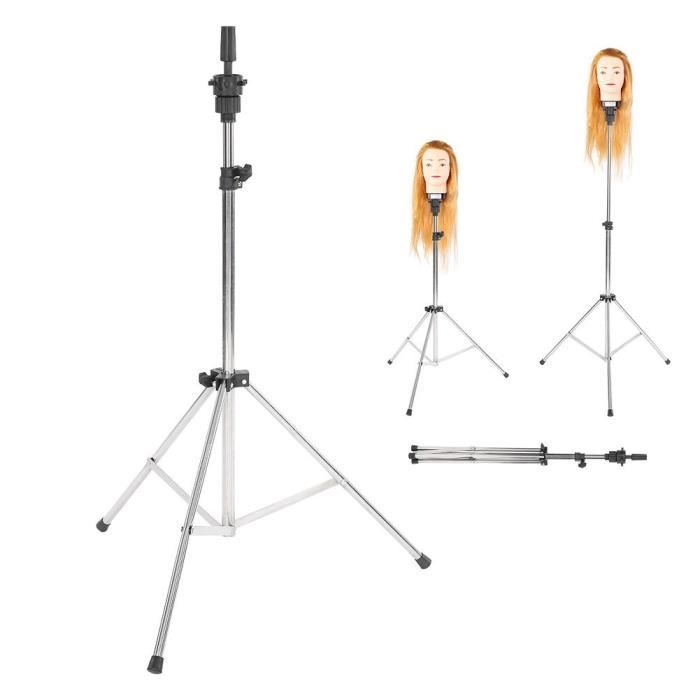Nybhyjka Lot de 2 têtes de mannequin femme en polystyrène pour chapeaux