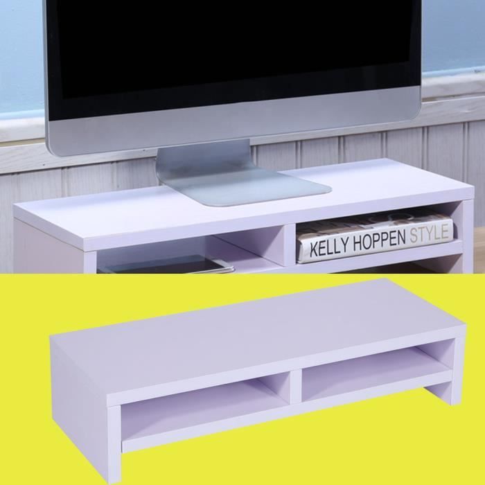 Armoire Tv Bureau Support Moniteur Lcd Presentoir Ecran Ordinateur