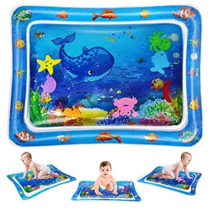 Tapis D Eveil Euj6o Tapis Pour Le Ventre Le Plus Recent Tapis De Jeu Gonflable Pour 3 A 9 Mois Amusement Nouveau Ne Jouets Einste Cdiscount Puericulture Eveil Bebe