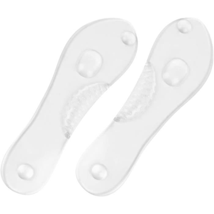 Lot 16 Sangles Invisibles Silicone Pour Sandales Et Talons Hauts - Bride Arrière Anti-Glisse, Confort Pieds
