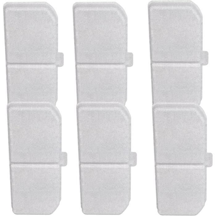 Raw Black Culligan ZEROF06 - Paquete De 6 Filtros, Resina, Blanco, Azul Filtro Carbon Activo