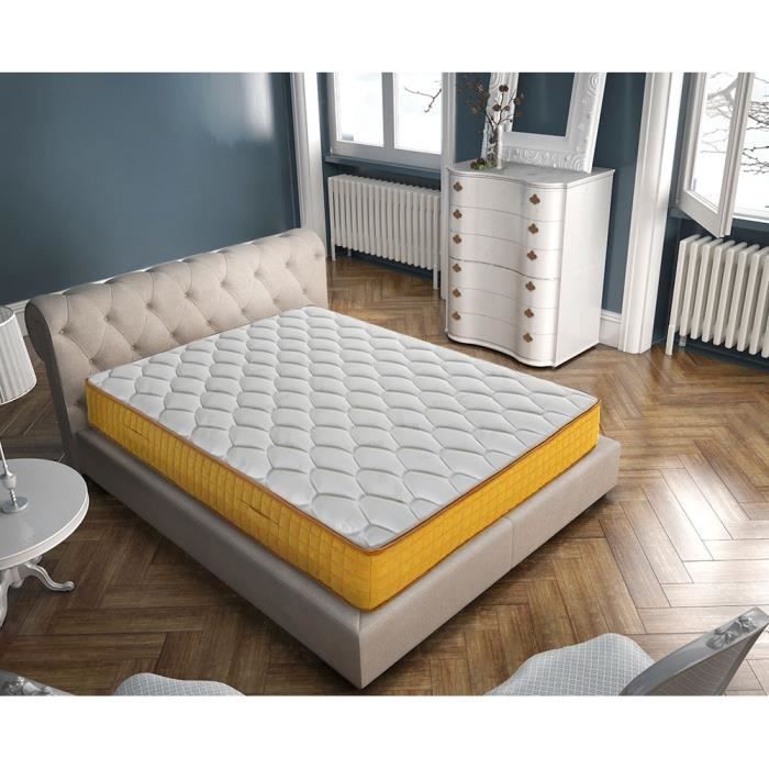 Maison Aubertin Matelas Evasion 160x200cm Memoire De Forme Structure 5 Zones Achat Vente Matelas Cdiscount