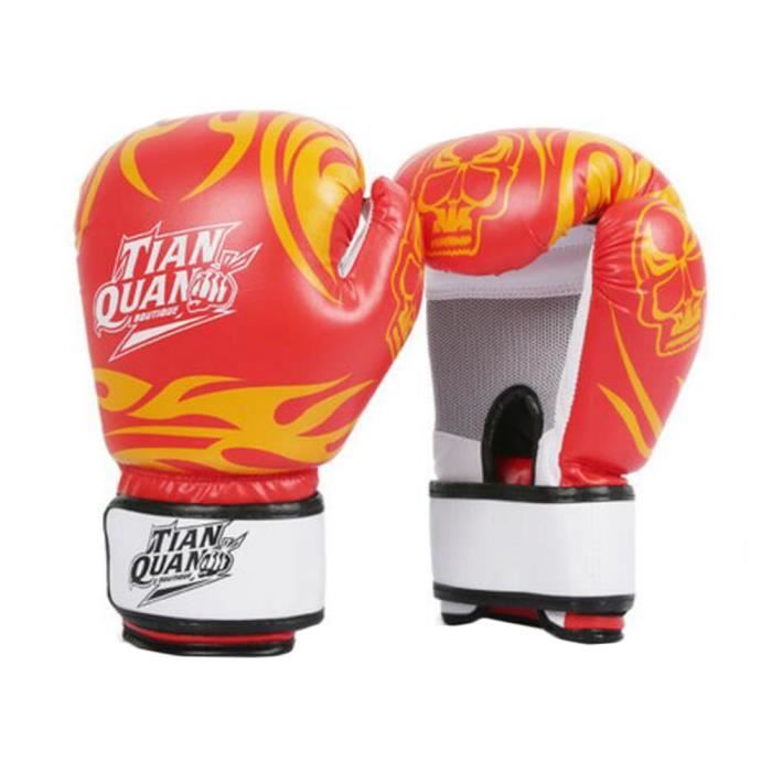 Gants de boxe Fighting/Gants d'entraînement pour enfants Muay Thai